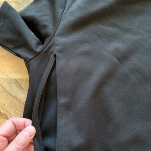 Brand new black Gap nursing dress